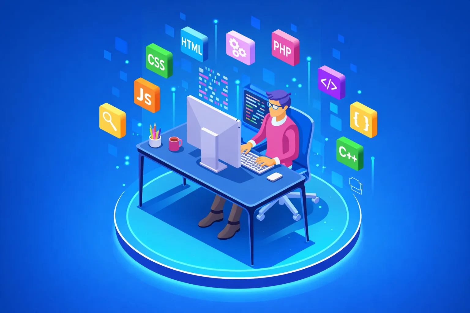 QUWMA web-saytini qurish